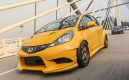 Honda Jazz Ini Makin Keren Pakai Body Kit