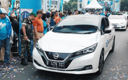 Dukung Program Pemerintah, Nissan Pamer Kendaraan Listrik di BSD