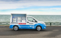 Bentuk Baru Nissan e-NV200 Jadi Armada Es Krim 