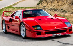 Ferrari F40 Bekas Legenda F1 Alain Prost Dilelang