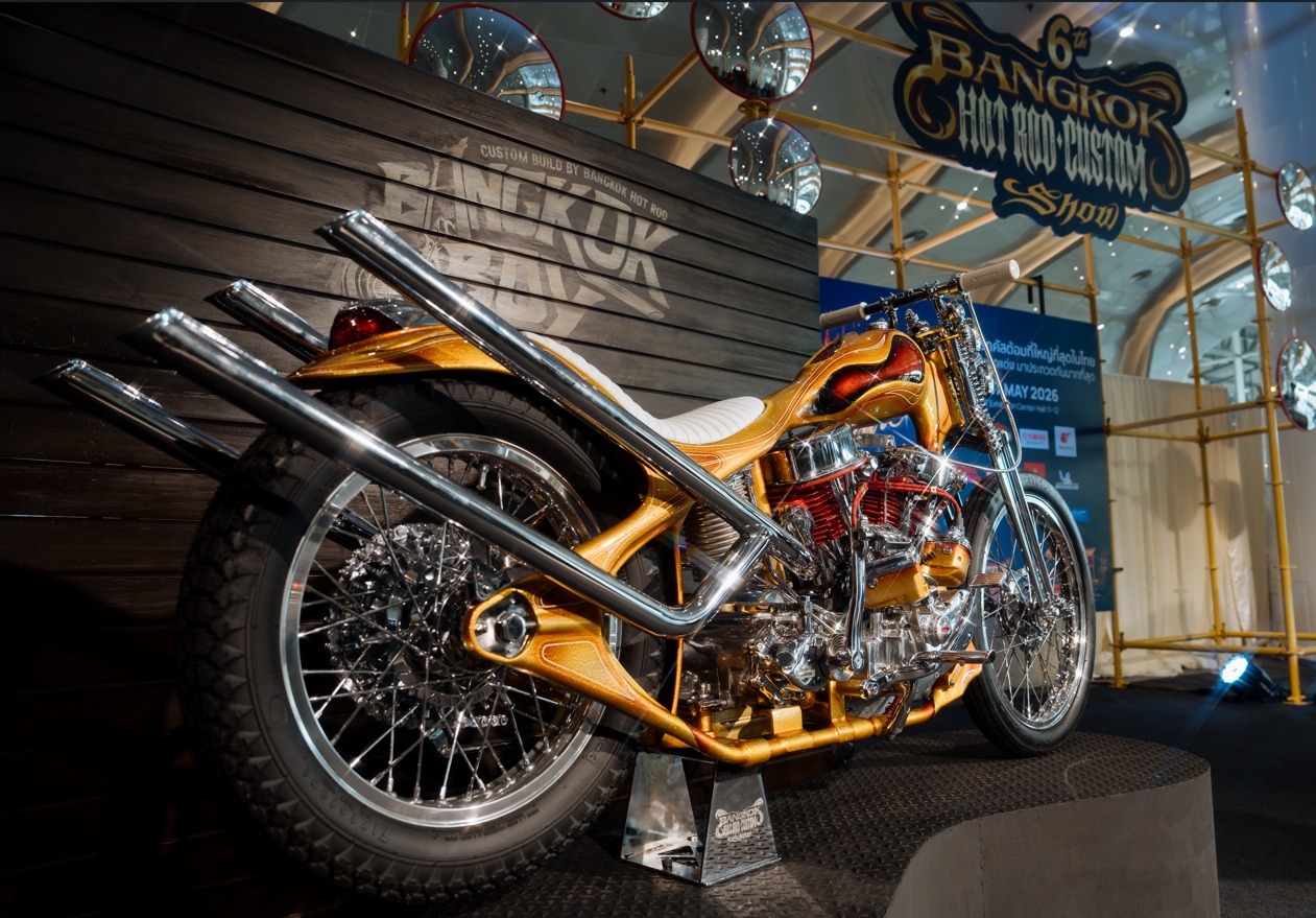 Modifikasi Harley-Davidson di Bangkok Hot Rod Custom Show 2026