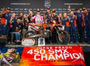 Jorge Prado Sabet Gelar Juara Dunia SMX 2026 Bersama Red Bull KTM