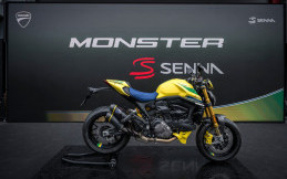 Hanya 341 Unit, Ducati Monster Ayrton Senna Resmi Dijual