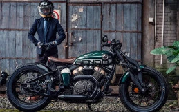 Cruiser Kece Benda Napoleon Bob 125, Mesin V-Twin!