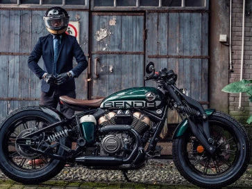 Cruiser Kece Benda Napoleon Bob 125, Mesin V-Twin!