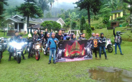 Touring Gabungan All Bikers dan Komunitas Motor Cileduk