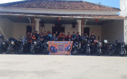 Honda MegaPro Club (HMPC) Gali Budaya Indonesia Lewat Touring