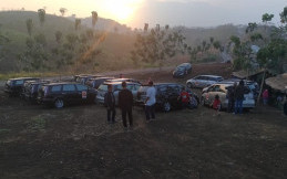 Mitsubishi Grandis Community Touring & Sertijab Presiden Baru di Ciletuh