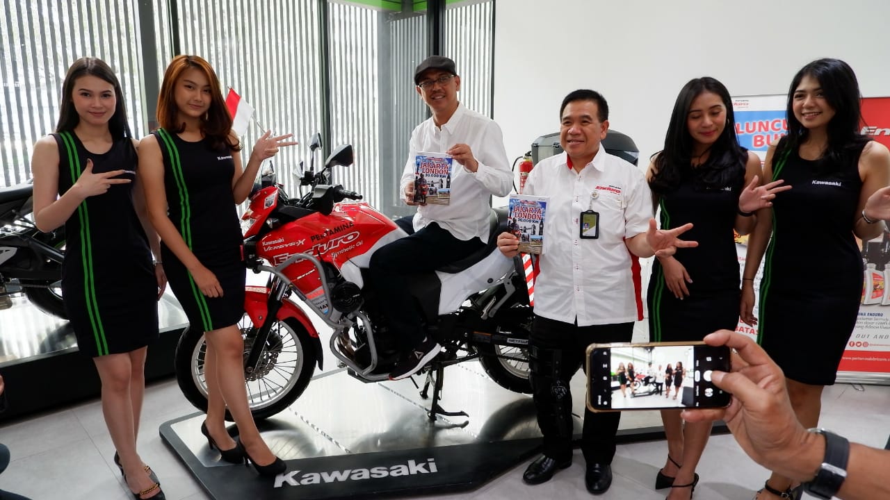 Luncurkan Buku, Pertamina Gandeng Bikers Petualang 30 Ribu kilometer Jakarta-London