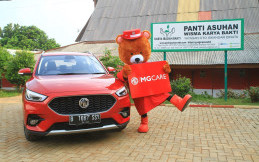 MG Motor Indonesia Rayakan Peluncuran New ZS di Panti Asuhan Depok