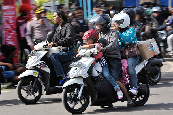 Jasa Marga Berangkatkan 1.500 Pemudik Sepeda Motor dari Merak ke Bakauheni