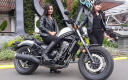 Sapa Warga Jawa Barat, Honda CMX500 Rebel Mengaspal Di Bandung