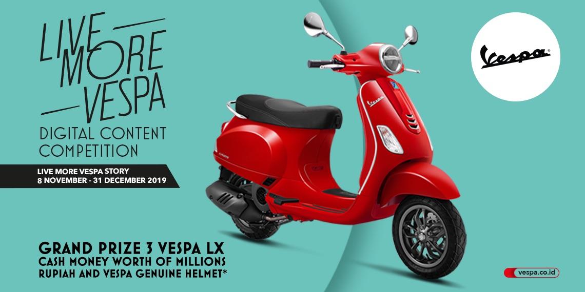 Yuk, Ikutan Cerita Momen Terbaik Bersama Vespa Kesayangan