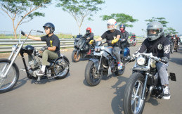 Dipadati Bikers, Ini Galeri Keseruan Acara Sunmori Free Flow Volume 1