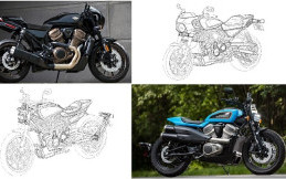 Ganteng Nih! Harley-Davidson Bakal Luncurkan Model Flat Tracker dan Cafe Racer