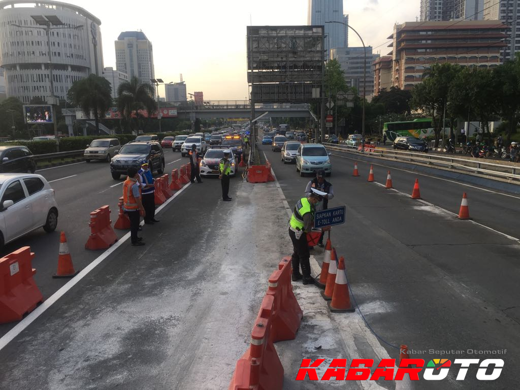 Jasa Marga Tambah Lajur Darurat di GT Semanggi 2