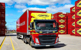 Perluas Kerja Sama, Goodyear Pasok Ban untuk Truk Linfox Thailand