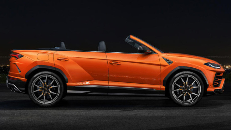 Lamborghini Urus Makin Seksi Tanpa Atap