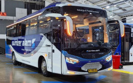 Bus AKAP Terbaru PO Sumber Alam Ramah Disabilitas, Pakai Bodi Legacy SR3 Neo FE