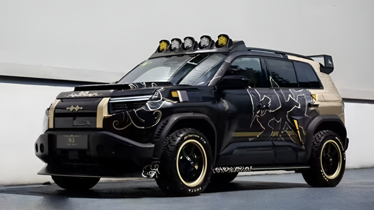 BYD Fangchengbao Ti3 Black Myth: Wukong Tampil Gagah di Tiongkok
