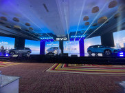BYD Resmi Luncurkan Tiga Mobil Listriknya di Indonesia
