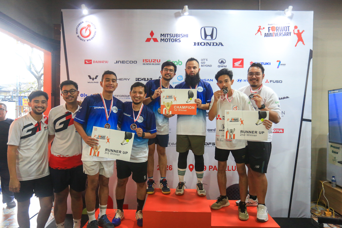 Pemenang HUT-23 PADEL FORWOT