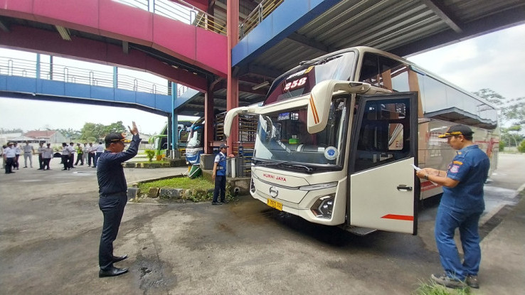 Cerita Sopir PO Murni Jaya Sebelum Berangkat Operasional, Bus Wajib Diperiksa