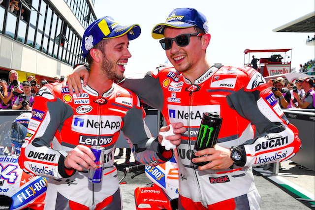 Dovizioso Tak Ingin Terus Berseteru dengan Lorenzo