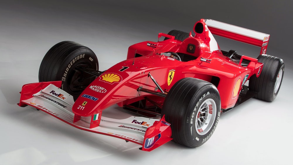 Wow... Mobil F1 Ferrari Bekas Michael Schumacher Terjual Rp101 Miliar!