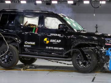 Denza B5 Raih Bintang 5 Uji Tabrak ANCAP, Skor Salah Satu Kategorinya 95 Persen