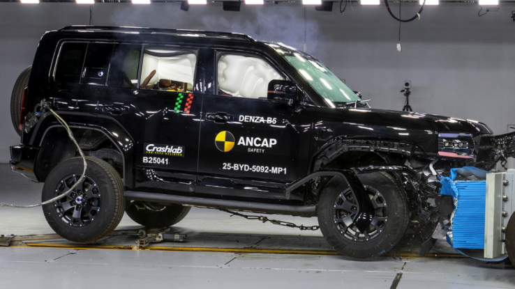 Denza B5 Raih Bintang 5 Uji Tabrak ANCAP, Skor Salah Satu Kategorinya 95 Persen