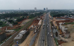 Jasa Marga Lanjutkan Pemasangan Balok di Area Pondok Aren-Serpong