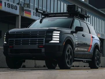 Hyundai Palisade XRT Pro Jadi Mobil Support Balap, SUV Off-Road Turun ke Sirkuit