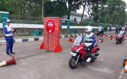 Korlantas Polri Gandeng Honda di Gebyar Keselamatan Berkendara