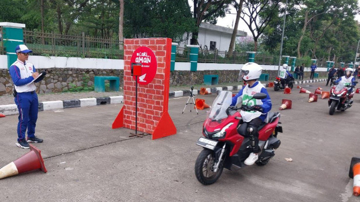 Korlantas Polri Gandeng Honda di Gebyar Keselamatan Berkendara