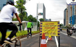 Pembatas Jalur Sepeda, Efektifkah?
