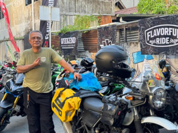 Pengguna Royal Enfield Himalayan 411 Lakukan Solo Touring Bogor-Kalimantan Darat, Tempuh Jalan Darat 2.206 Kilometer