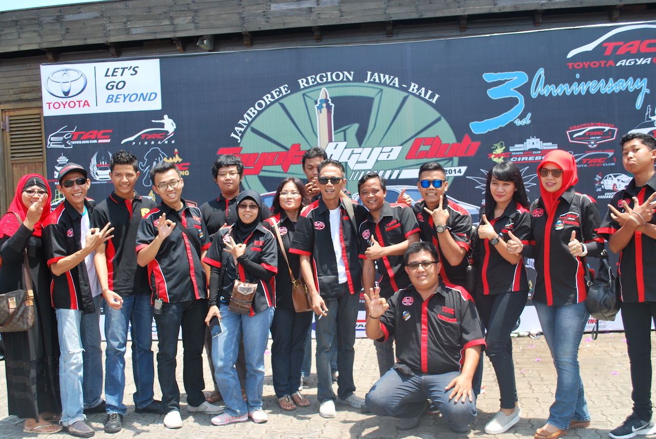 Jamboree ke 1 Toyota Agya Club (TAC) 2017