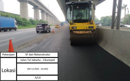 Berlangsung Hingga Kamis, Catat Waktu Perbaikan Tol Jakarta-Cikampek
