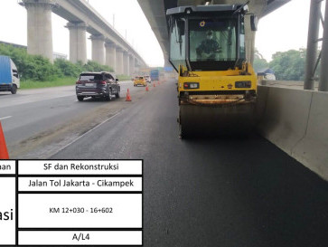 Berlangsung Hingga Kamis, Catat Waktu Perbaikan Tol Jakarta-Cikampek