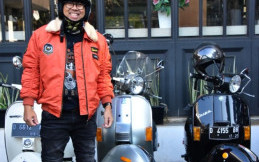Agus Mulyana Punya Hobi Koleksi Vespa Klasik, Tengok Yuk!