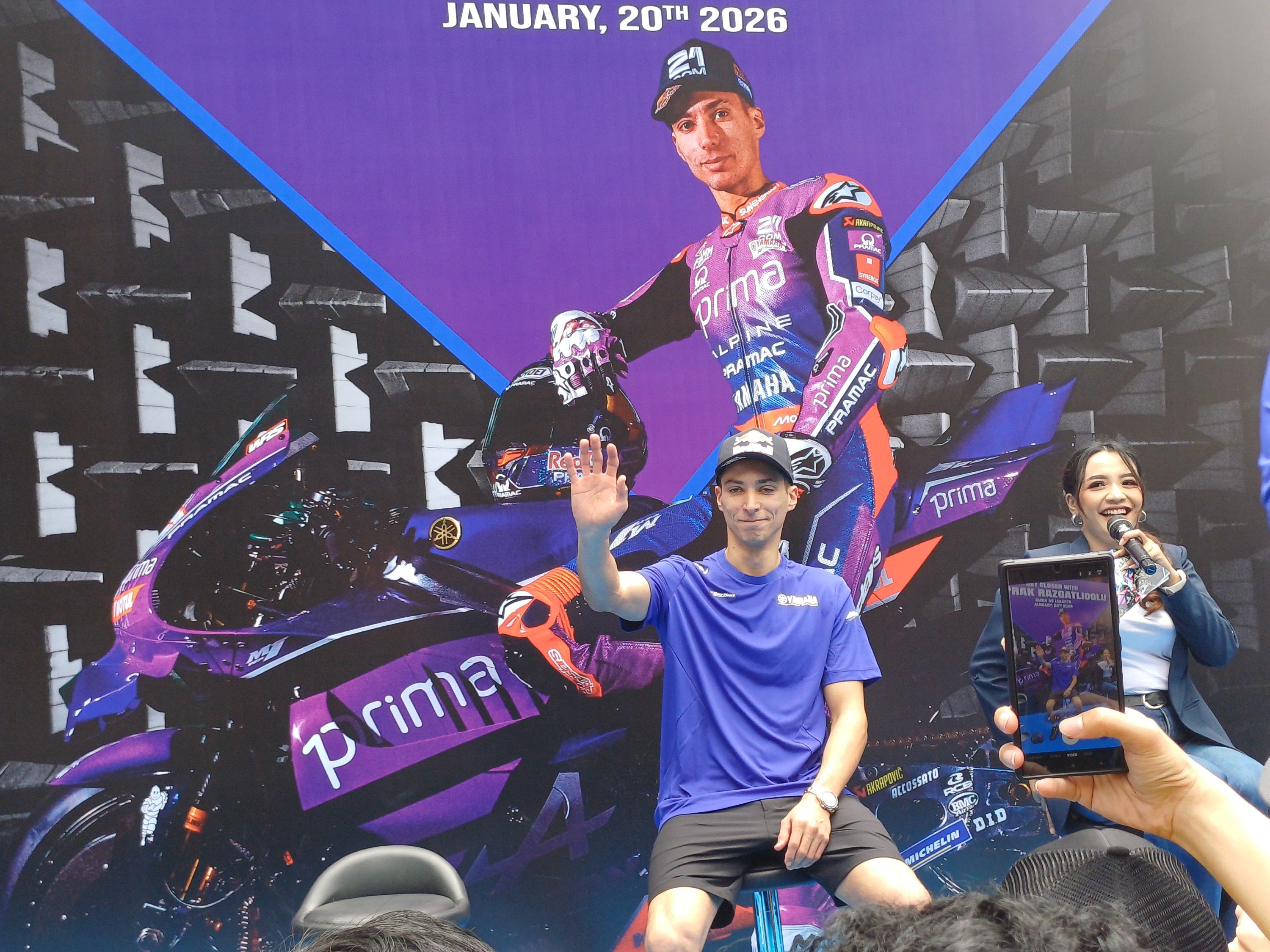 Pembalap Toprak Razgatlioglu Motivasi Siswa Indonesia Capai Mimpi