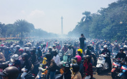 Jakarta Mods Mayday 2018 Disesaki Ribuan Skuter Klasik