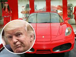 Mobil Ferrari Donald Trump Terjual Murah