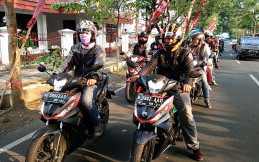 Pecinta Honda Supra GTR150 Blitar Berbagi di Bulan Ramadan