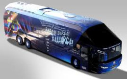 Mengintip Kemewahan dan Kecanggihan Bus Tim Baru Barcelona