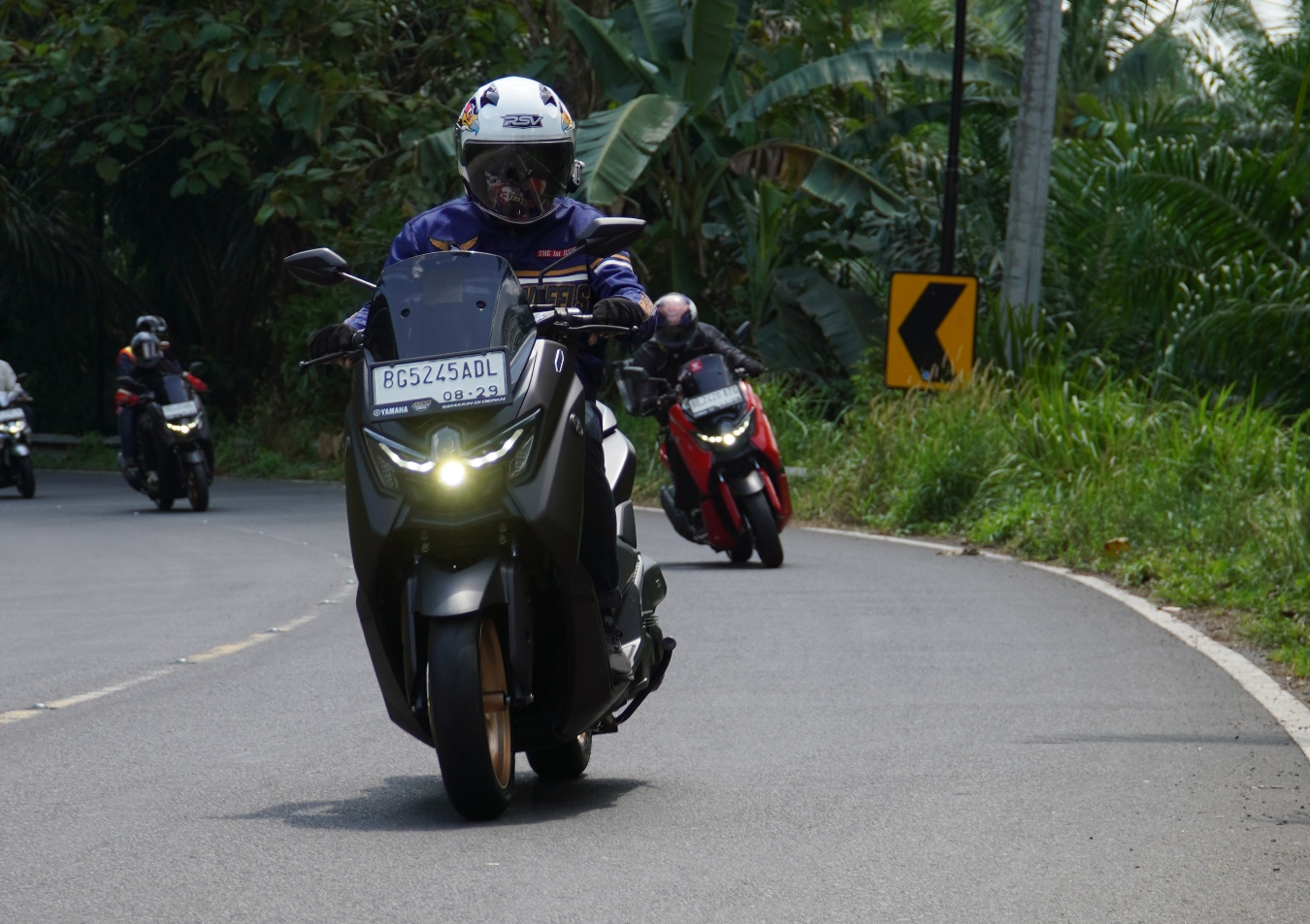 Jelajahi Provinsi Bengkulu Sampai Ratusan Kilometer Gunakan Yamaha NMax, Konsumsinya Bikin Kaget