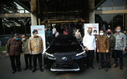 Lexus UX-300e Dipilih Sebagai Kendaraan Pendukung Delegasi KTT G20