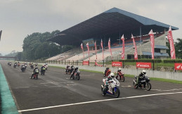 Ratusan Pemilik Honda CBR Padati Sirkuit Sentul