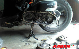 Tips Bikin Motor Matik Lebih Kencang Tanpa Bore-up